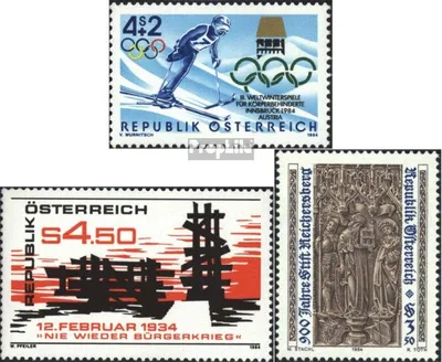 Produktbild von Briefmarken Österreich 1984 Mi 1765,1766,1767 (kompl.Ausg.) postfrisch Sondermarken
