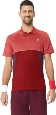 Productafbeelding van Lacoste Poloshirt Sport Novak Djokovic Ultra-Dry, heren, roze/rood