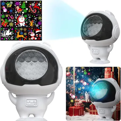Obrázok produktu pre Extralink LED laserový projektor Vianočný svetelný projektor s napájaním cez USB, 5 W