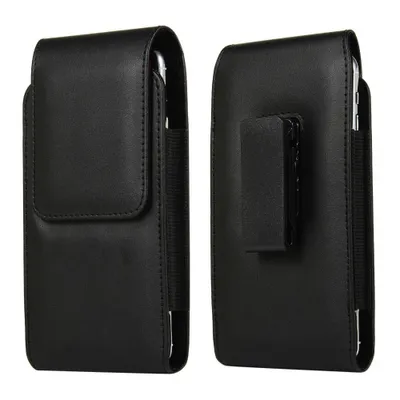 Produktbild von DFV mobile - Gürteltasche Holster Neues Design Holstergehäuse mit Magnetverschluss und Gürtelclip-Drehgelenk 360 für Cherry Mobile Flare S6 Plus - Schwarz