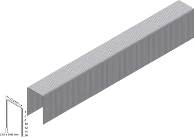 Produktbild von Heftklammern, 4000 Stk. A16CNK Prebena