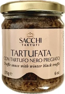 Obrázek produktu pro Lanýžová omáčka s černým lanýžem, 170 g (Salsa Tartufata)