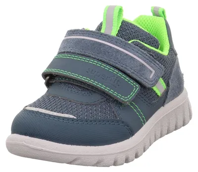 Productafbeelding van Superfit meisjes sportschoen SPORT7 MINI, BLAUW/HELLGROEN, model 8060
