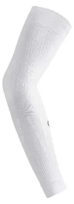 Imagen del producto de Floky Basic, 1 unidad, calentadores de brazo, color blanco, modelo T1, color blanco, modelo T1