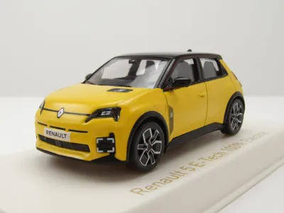 Produktbild von Norev 510550 Renault 5 E-Tech 100% Electric 2024 gelb schwarz 1:43
