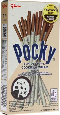 Produktbild von Pocky Cookies & Creme Sticks 40g