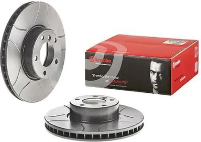 Produktbild von BREMBO Bremsscheiben (2 Stück) Vorderachse 09.8961.76