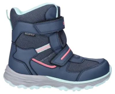 Productafbeelding van Hi-Tec - Wandelschoenen voor kinderen, model Pinguin, HD281 (maat 36 EU) (blauw/lichtblauw/watermeloenrood), AI-gegenereerde afbeelding
