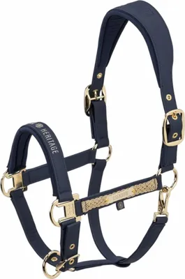 Produktbild von Eskadron Halfter FAUX LEATHER DOUBLE PIN navy Heritage HW 25/26, Größe:WE