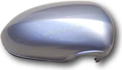Produktbild von Spiegelkappe Abdeckung Gehäuse lackiert rechts Für OPEL CORSA D CORSA E silber 157