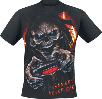 Produktbild von Spiral T-Shirt Herren Respawn schwarz XL