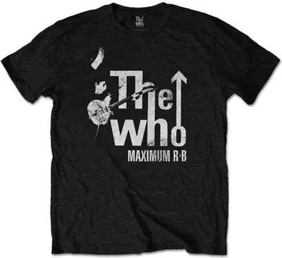 Obrázok produktu pre The Who Maximum R&B Black XL Tričko