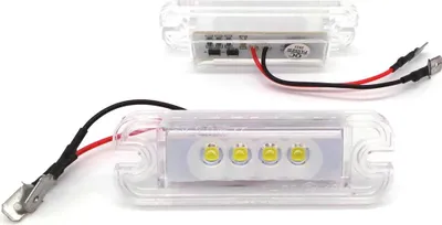 Image de Mercedes Gelenda éclairage LED de la plaque d'immatriculation 2 pièces