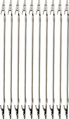 Obrázek produktu pro INF 10 ks Dvojitá hlava Aligátor Klip Flexibilní Husí krk Držák na poznámky 280 mm