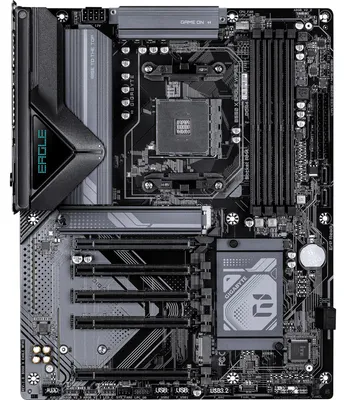 Imagen del producto de Placa base GIGABYTE B550 X EAGLE WIFI6E, para AMD, con socket AM4, compatible con las series AMD Ryzen 5000, AMD Ryzen 3000 y AMD Ryzen 4000, socket AM4, DDR4-SDRAM, 128 GB