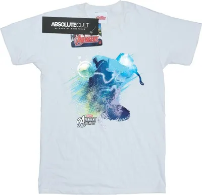 Produktbild von Marvel - T-Shirt für Herren BI5956 (XXL) (Weiß)