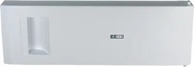 Image de Porte de compartiment congélateur Porte de compartiment évaporateur avec poignée de porte Beko Arcelik 4332400400 Réfrigérateur Congélateur Réfrigérateur adapté à Amica Blomberg Atlas SMEG Teka Wasco uvm