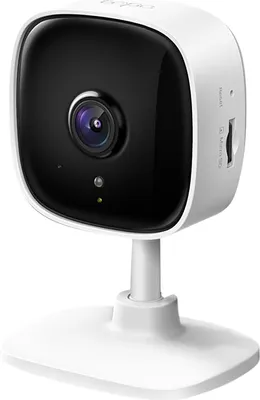 Produktbild von TP-Link Heimsicherheits-WLAN-Kamera, IP-Sicherheitskamera, Drinnen, Kabellos, CE, IC, RCM, Tisch/Wand, Schwarz, Weiß
