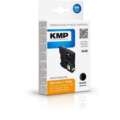 Produktbild von KMP B65B Tintenpatrone schwarz kompatibel mit Brother LC-985 BK