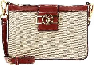Produktbild von U.S. POLO ASSN. Umhängetasche Clutch Lockhart Crossbody Bag Natural / Brown beige mehrfarbig
