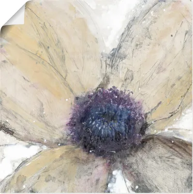 Produktbild von ARTland Poster Blumenfluss I Größe: 30x30 cm