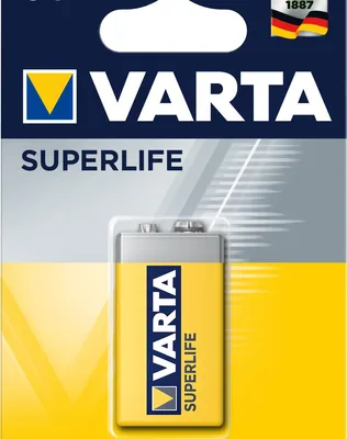 Immagine prodotto di Varta Superlife 9V Batteria monouso Zinco-Carbonio