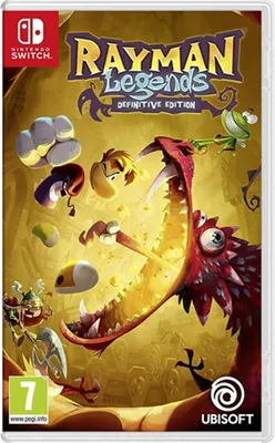 Produktbild von Ubisoft Rayman Legends - Definitive Edition, Nintendo Switch, Multiplayer-Modus, E10+ (Jeder über 10 Jahre), Physische Medien