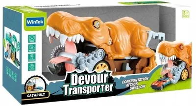 Produktbild von Nicola Toys Dinosaurier LKW Abschussbahn 5233 LKW Spielzeug