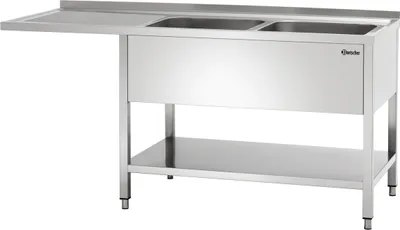 Produktbild von Bartscher Spülcenter 700, B1800  2 Becken RE