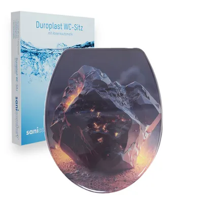 Produktbild von sanicomfort WC-Sitz Goldenstone, Duroplast, mit Absenkautomatik