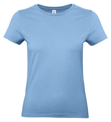 Image de B&C - T-shirt « #E190 » pour femmes FK2499 (XXL) (bleu ciel)