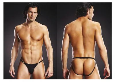 Produktbild von Blue Line Thong Schwarz L/Xl