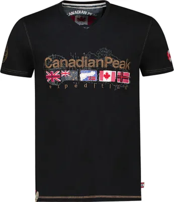 Produktbild von Canadian Peak Herren T-Shirt Joukeak schwarz Gr.2XL