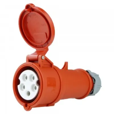 Image de Mennekes Drehstrom CEE-Kupplung, rouge, 32 A