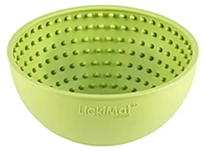 Zdjęcie produktu dla WOBBLE miska do lizania LICKIMAT, Kolor: Zielony