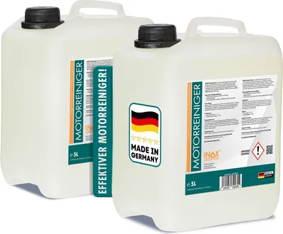 Produktbild von INOX® Motorreiniger, 2x 5L - Motorenreiniger Motor Reiniger Motorspülung Spülung
