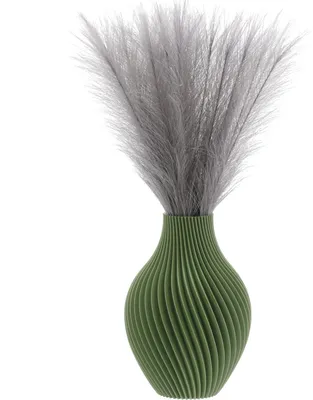 Productafbeelding van Kunstbloemen, vaas, 3D, groen, hoge uitvoering, 25 cm, decoratief, plastic