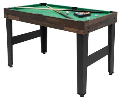 Produktbild von Multifunktionstisch - Spieltisch 10-in-1 - 10 Spielmodi - Für Familie und Kinder ab 12 Jahren - Indoor Spielzimmer - Dunkelbraun