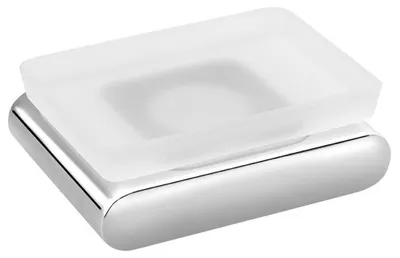 Immagine prodotto di Sapho Flori - Distributore di sapone con supporto, vetro lattimo/cromo RF002