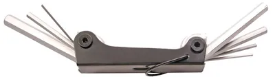Produktbild von SW-Stahl 7-tlg Winkelschraubendrehersatz 2,5 3 4 5 6 8 10 2.5 Innensechskant 04350SB