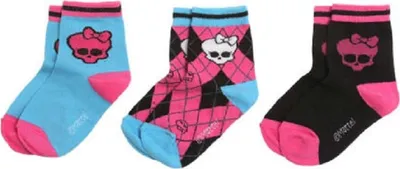 Produktbild von Monster High 3 Paar Socken Strümpfe Gr. 31/34