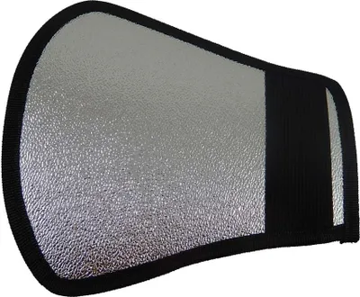 Produktbild von vhbw Softbox-Blitz-Diffusor kompatibel mit Canon Speedlite 220EX, 270EX, 300EZ, 320EX, 380EX Blitz, Kamera - Kunststoff Schwarz Silber, 18,5 x 20,3 cm