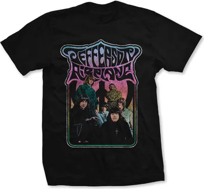 Produktbild von Jefferson Airplane Band Photo Black M T-Shirt