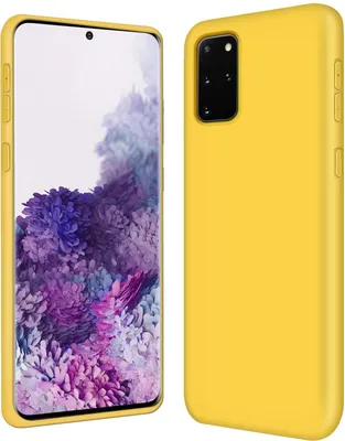 Immagine prodotto di Custodia Samsung Galaxy S20+ cover di protezione del telefono cellulare Custodia in gel di silicone per telefono cellulare, giallo