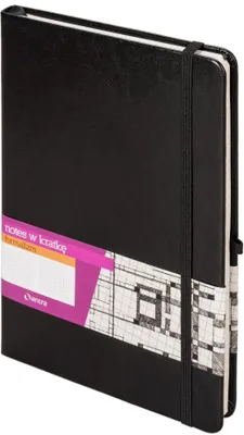 Image de Formalizm A5 carnet de notes quadrillé noir