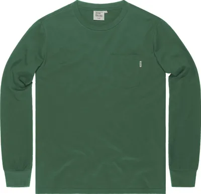 Produktbild von Vintage Industries Grant Pocket Langarmshirt, grün, L