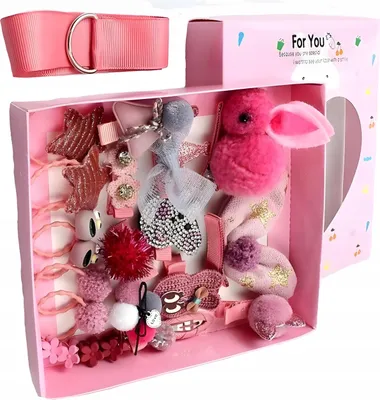 Image de EDIBAZZAR | Set serre-tête, barrettes, accessoires pour cheveux pour filles, cadeau