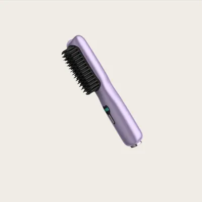 Image de INF Brosse Lissante Portable Sans Fil - Rechargeable & Température Réglable Violet