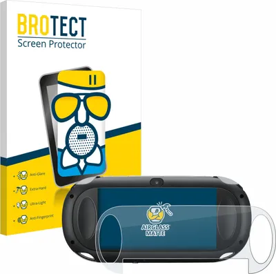Produktbild von BROTECT Entspiegelungs Schutzglas für Sony Playstation PCH-1000-Serie PS Vita Touchpad (Rückseite) Schutzfolie Panzer Folie Glas Display Schutz matt