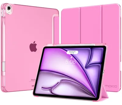 Productafbeelding van iPad Air 13-Inch Hoes met Pencil Houder - Slimme Trifold Bescherming